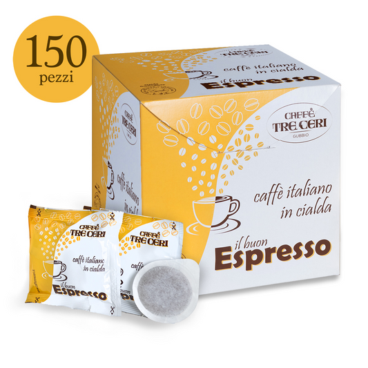 Il BuonEspresso – Cutie 150 Poduri Cafea ESE (44 mm)